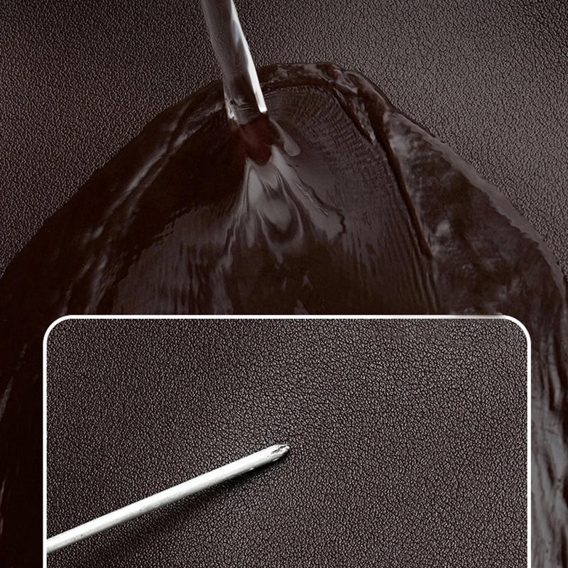 حقيبة صدر جلدية متعددة الجيوب